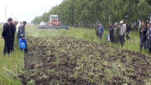 Демопоказ в Романово